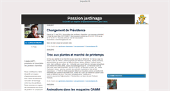 Desktop Screenshot of passion-jardinage.blogs.charentelibre.fr